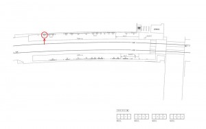 東武　東あずま駅／／№510駅看板・駅広告、位置図