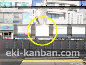 京王／上北沢駅／駅でん／№70駅看板・駅広告、写真3