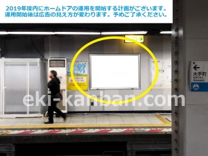東京メトロ／竹橋駅／東西線／№16駅看板・駅広告、写真2