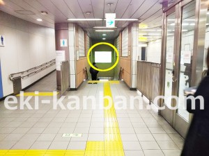 つくばエクスプレス　南流山駅／ホーム／№2駅看板・駅広告、写真1