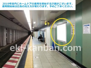 東京メトロ／竹橋駅／東西線／№8駅看板・駅広告、写真2