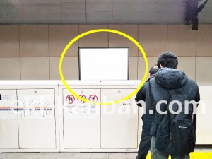 つくばエクスプレス／南流山駅／下り線側／№7駅看板・駅広告、写真3