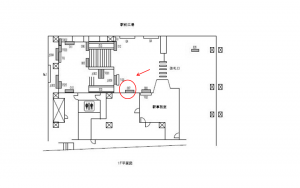 東武　新柏駅／改札内／№7駅看板・駅広告、位置図