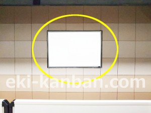 つくばエクスプレス／南流山駅／下り線側／№2駅看板・駅広告、写真3