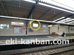 京王／京王多摩川駅／駅でん／№30駅看板・駅広告、写真2