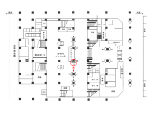 JR／赤羽駅／南口コンコース／№11駅看板・駅広告、位置図
