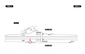 小田急　読売ランド前駅／／№0211駅看板・駅広告、位置図