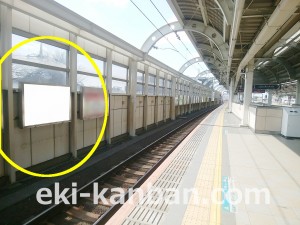 小田急　経堂駅／／№1106駅看板・駅広告、写真1
