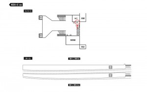 小田急　唐木田駅／／№1304駅看板・駅広告、位置図