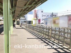 小田急　柿生駅／／№1701駅看板・駅広告、写真1