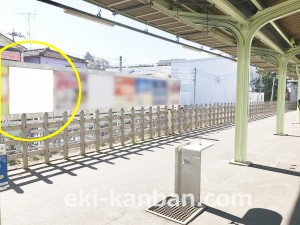 小田急 柿生駅//№1708駅看板・駅広告、写真2