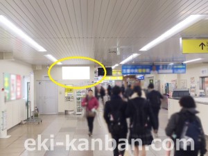 京成　五香駅／自動改札脇駅看板・駅広告、写真2