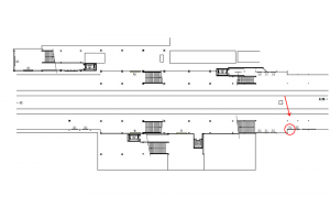 東武 塚田駅//№513駅看板・駅広告、位置図