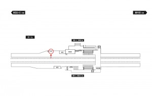小田急　はるひ野駅／／№1701駅看板・駅広告、位置図