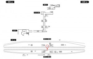 小田急　向ヶ丘遊園駅／／№1601駅看板・駅広告、位置図