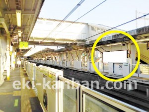 JR／田端駅／南行ホーム／№246駅看板・駅広告、写真3