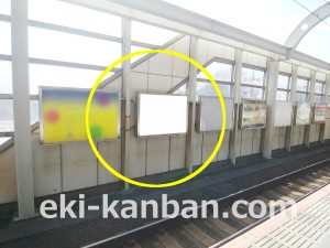 小田急　経堂駅／／№1102駅看板・駅広告、写真4