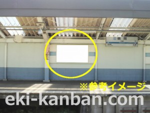 小田急　鶴間駅／／№1713駅看板・駅広告、写真2
