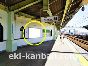 小田急　和泉多摩川駅／／№1202駅看板・駅広告、写真2