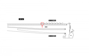 小田急　片瀬江ノ島駅／／№0102駅看板・駅広告、位置図