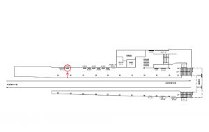 京急/穴守稲荷駅//№31007駅看板・駅広告、位置図