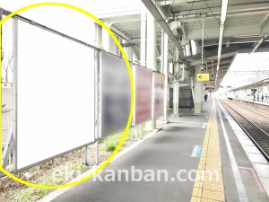 小田急 座間駅//№0205駅看板・駅広告、写真3