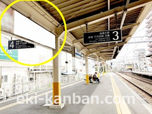 小田急　長後駅／／№1628駅看板・駅広告、写真1