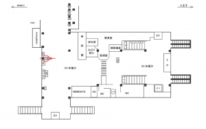 JR／相模原駅／本屋口／№13駅看板・駅広告、位置図