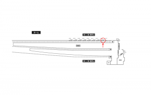 小田急 片瀬江ノ島駅//№0116駅看板・駅広告、位置図