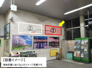 南柏駅新設駅看板イメージ