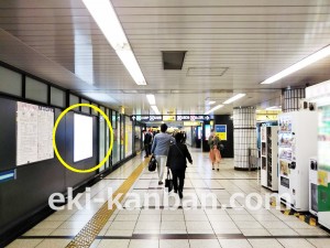 東京メトロ／大手町駅／半蔵門線／№50駅看板・駅広告、写真1