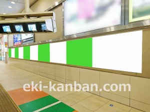 小田急 新宿駅/新宿駅ワイドボード 7日間№7駅ポスター・駅広告、写真2