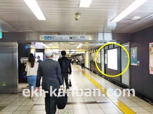 東京メトロ／大手町駅／半蔵門線／№49駅看板・駅広告、写真2