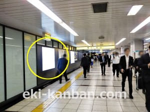 東京メトロ／大手町駅／半蔵門線／№42駅看板・駅広告、写真2