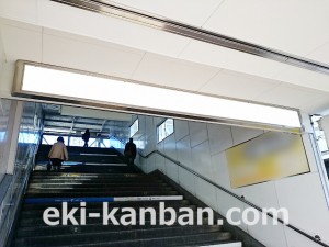 西武　上石神井駅／駅でん／№109駅看板・駅広告、写真1