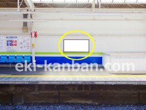 東武　新船橋駅／／№507駅看板・駅広告、写真2