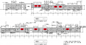 代々木駅新設看板‗設置図