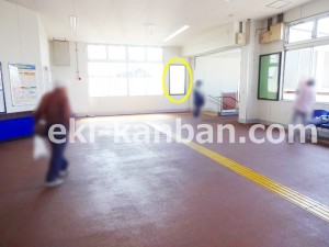 東武 逆井駅//№503駅看板・駅広告、写真2