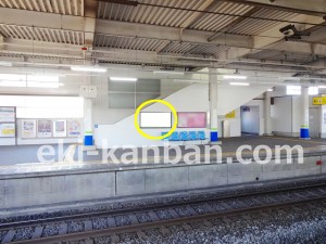 東武　逆井駅／／№525駅看板・駅広告、写真2