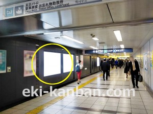 東京メトロ／大手町駅／半蔵門線／№48駅看板・駅広告、写真1