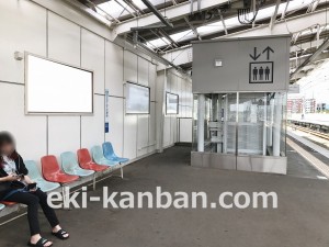 西武　武蔵砂川駅／駅でん／№102駅看板・駅広告、写真2