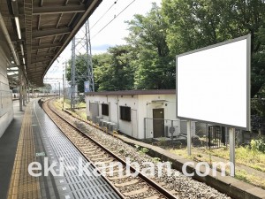 西武　玉川上水駅／駅だて／№58駅看板・駅広告、写真2