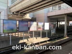 西武　玉川上水駅／駅だて／№14駅看板・駅広告、写真1