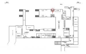 JR／大崎駅／橋上本屋口／№72駅看板・駅広告、位置図
