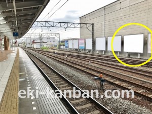 西武　飯能駅／駅だて／№8駅看板・駅広告、写真1