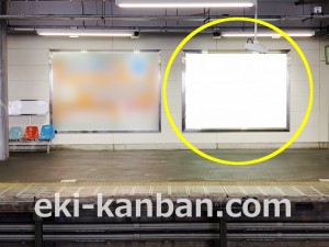 西武　狭山市駅／額面／№211駅看板・駅広告、写真3