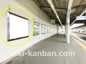 西武　武蔵藤沢駅／駅でん／№101駅看板・駅広告、写真1