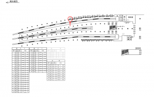 西武　本川越駅／駅だて／№30駅看板・駅広告、位置図