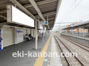 西武　新狭山駅／駅でん／№129駅看板・駅広告、写真3