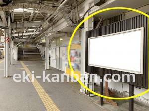 西武　入曽駅／駅でん／№103駅看板・駅広告、写真1